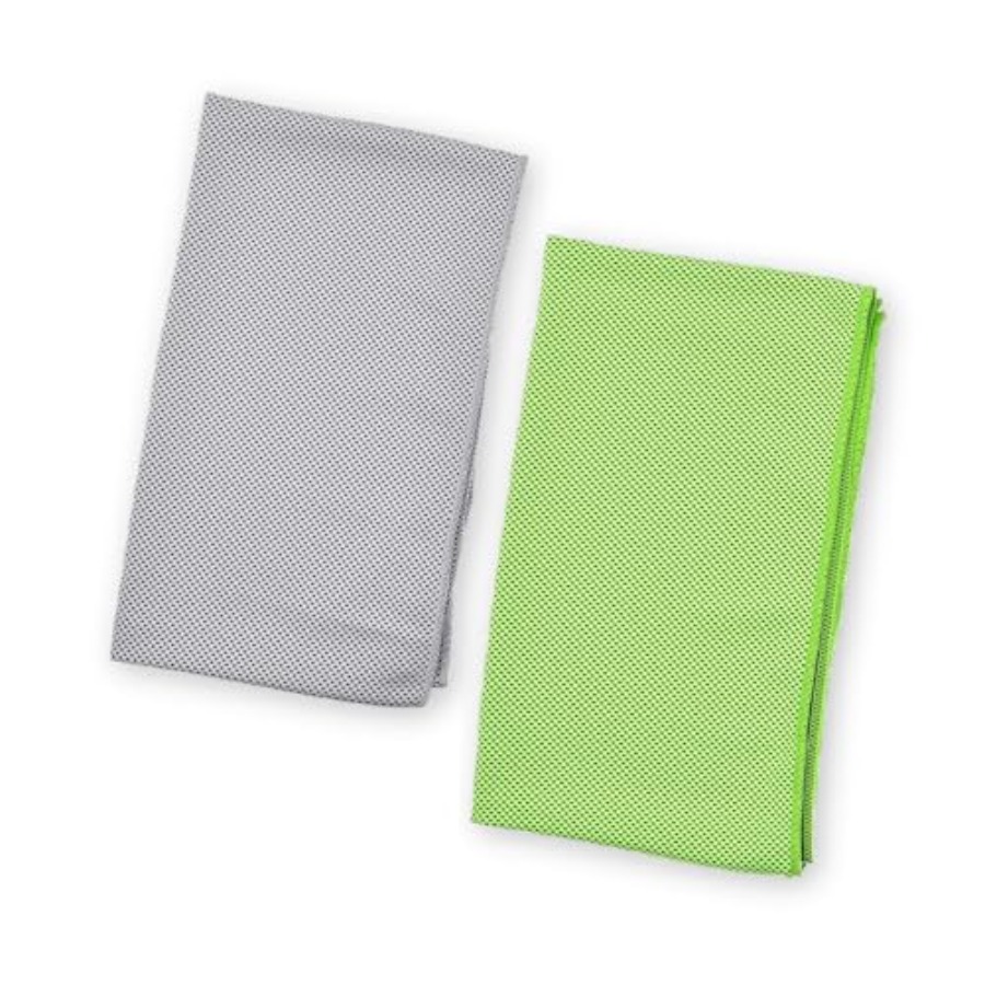 Yoga Fitness Gym - 2 Pack Evaporative Cooling Towel, 12x40