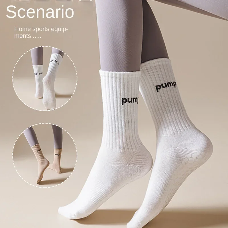 Women Mid Tube Yoga Socks Anti - Yoga Fitness Dance 리뷰 및 가격