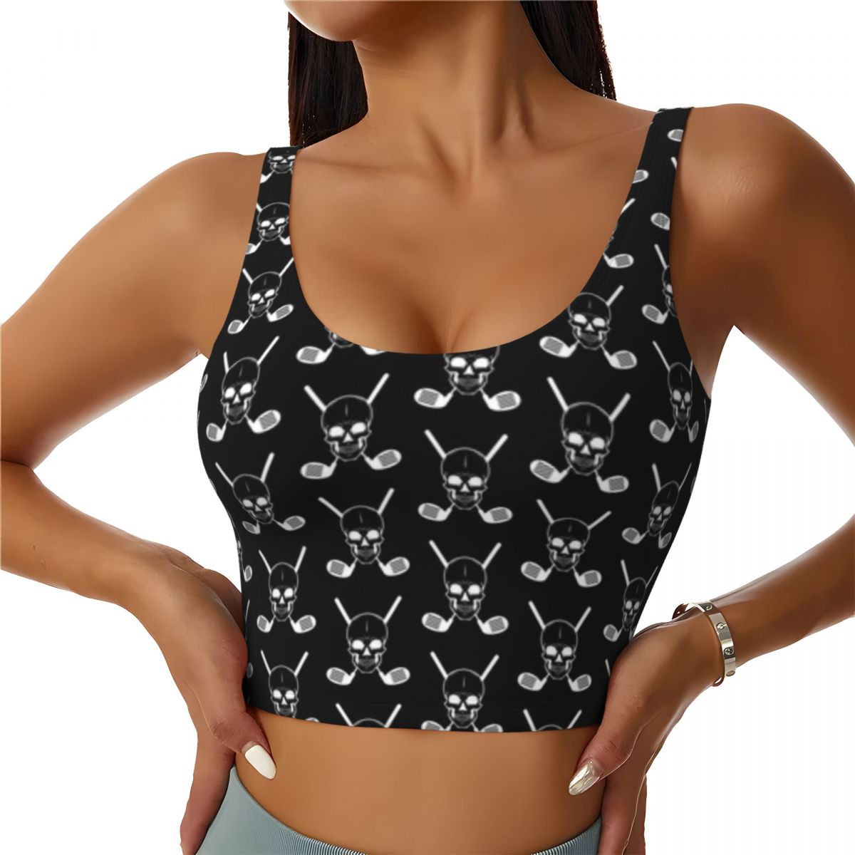 Padded Yoga Top Golf Clubs Wit - Yoga Fitness Club 리뷰 및 가격