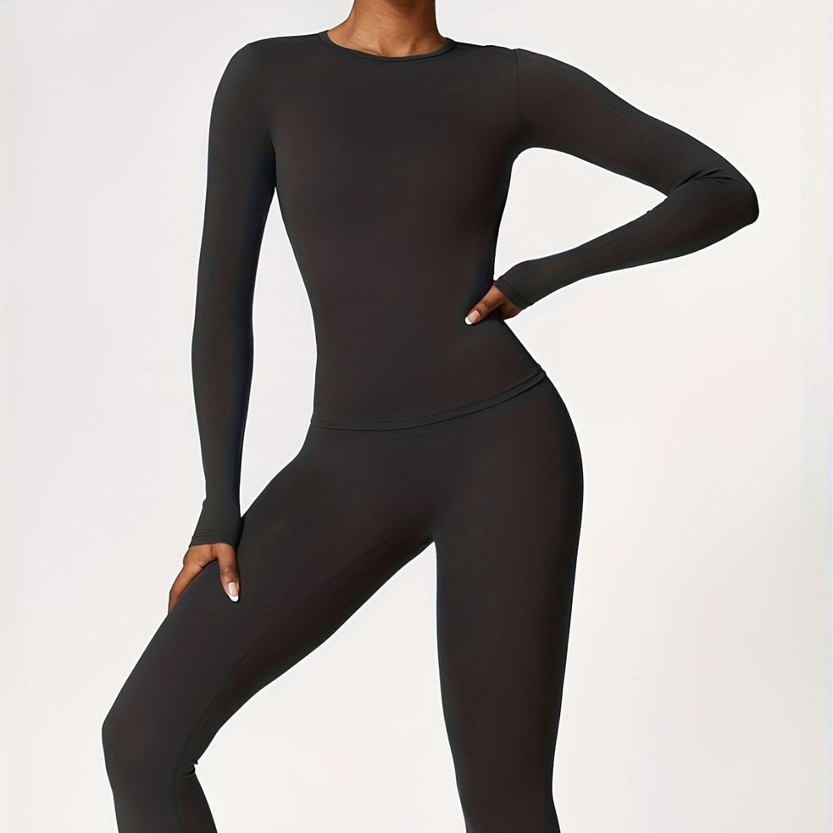 Tight-fitting yoga suit slim l - Yoga Fitness Yoga 리뷰 및 가격
