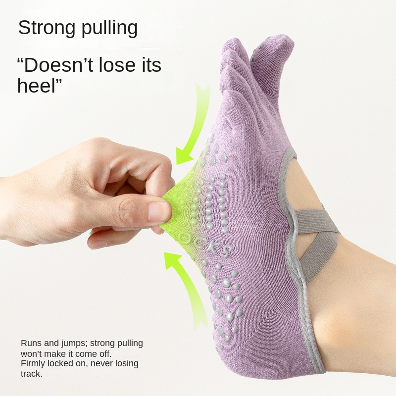 Women Non-Slip Five-Toe Yoga S - Yoga Fitness Dance 리뷰 및 가격