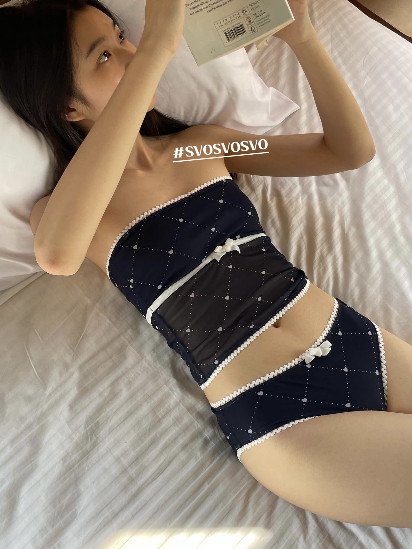 SVO Retro Mesh Strapless Bikin - Yoga Fitness Holiday 리뷰 및 가격
