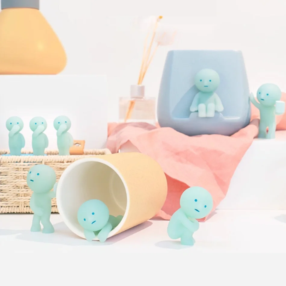 Hot Glow In The Dark Mini Figu - Yoga In Fitness First 리뷰 및 가격