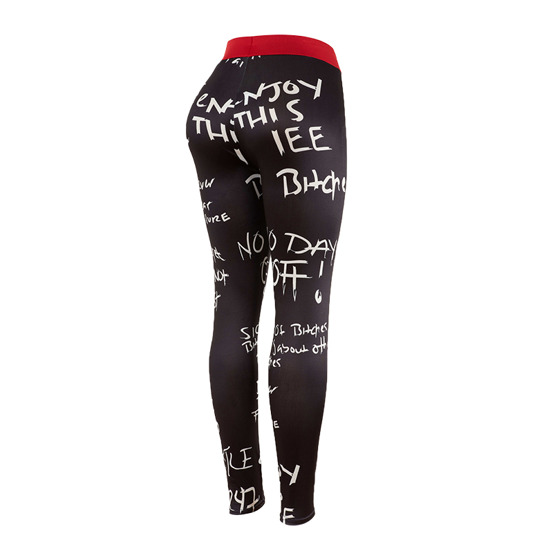 Popular Letter Printed Sexy Fi - Yoga Overall Fitness 리뷰 및 가격
