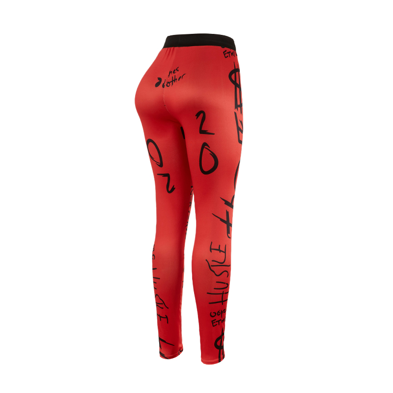 Popular Letter Printed Sexy Fi - Yoga Overall Fitness 리뷰 및 가격