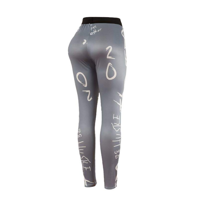 Popular Letter Printed Sexy Fi - Yoga Overall Fitness 리뷰 및 가격