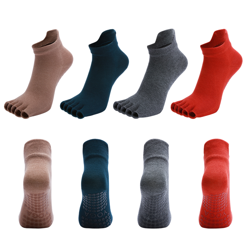 Yoga Socks Half Toe Anti-Slip  - Yoga Fitness Dance 리뷰 및 가격