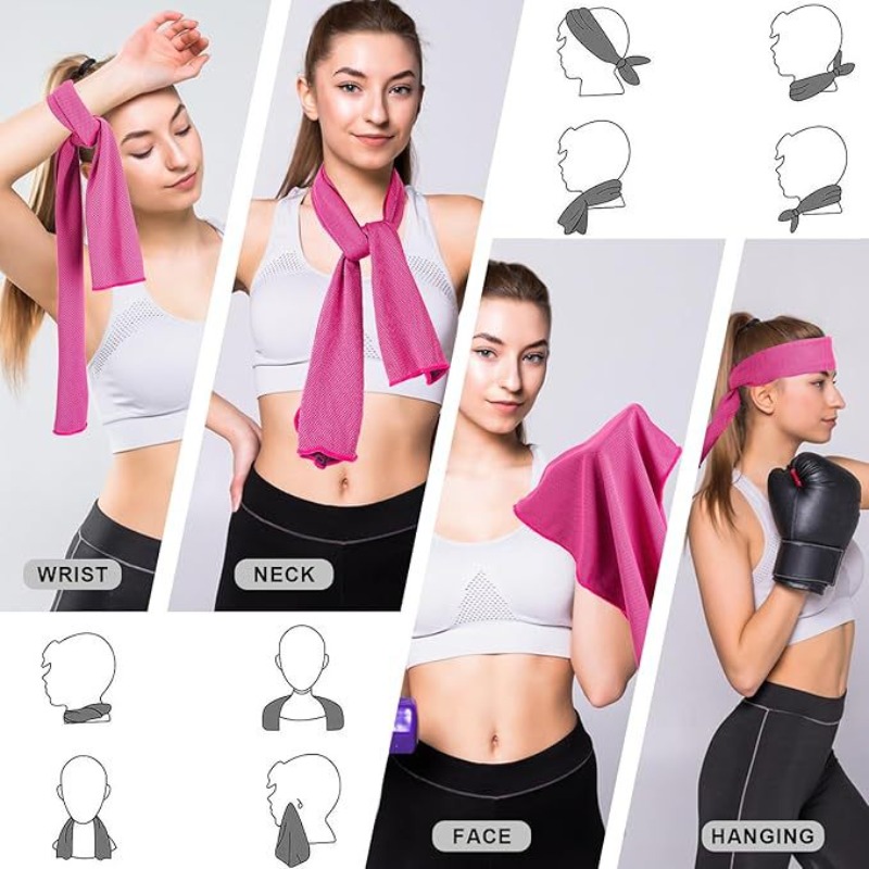 Cooling Towels  Cooling Neck W - Yoga Fitness Gym 리뷰 및 가격
