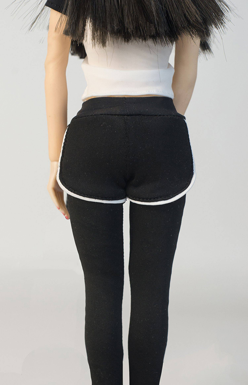 1/6 Female Black Yoga Clothing - Yoga In Fitness First 리뷰 및 가격