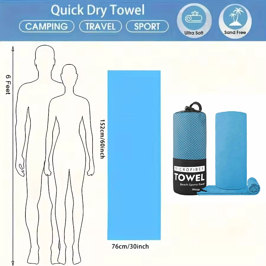 1PC Sports Microfiber Quick Dr - Yoga Fitness Gym 리뷰 및 가격