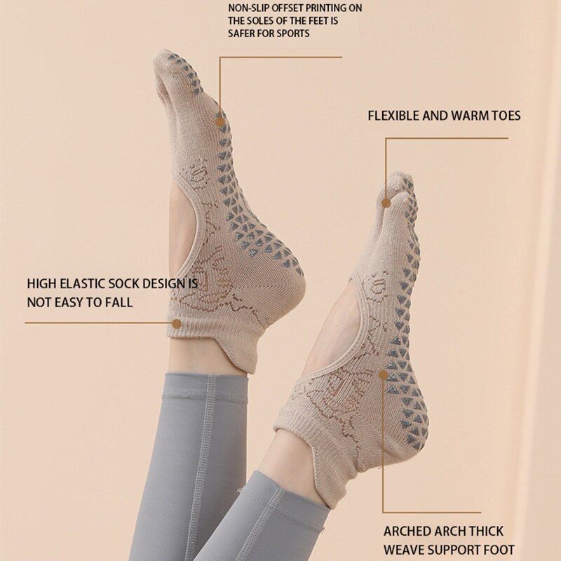 Women Yoga Toe Socks High Qual - Yoga Fitness Dance 리뷰 및 가격