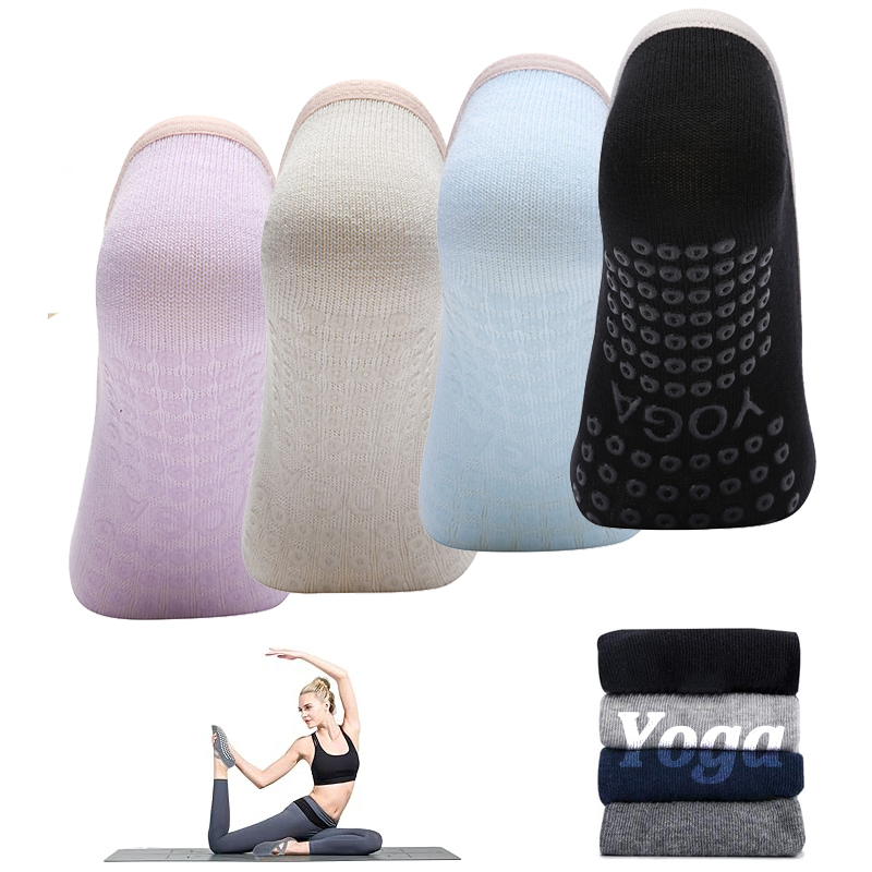 Ladies Non-Slip Pilates Socks  - Yoga Fitness Dance 리뷰 및 가격