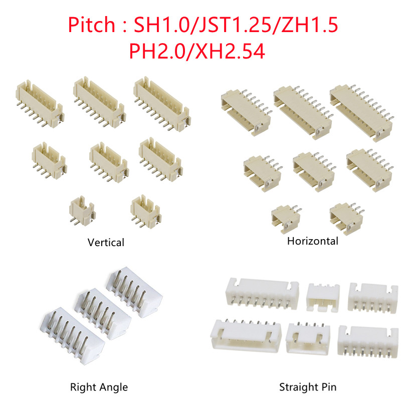 10PCS SH/JST/ZH/PH/XH Pitch 1. - Dip Bar Parallel 리뷰 및 가격