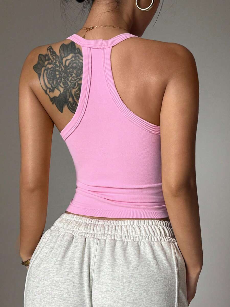 Seamless V-Neck Camisole Top B - Yoga Và Fitness 리뷰 및 가격