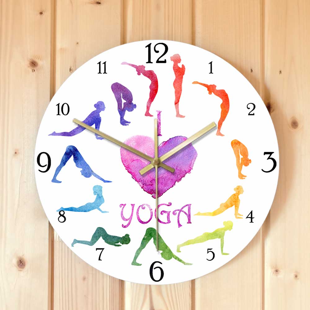 I Love Yoga Watercolor Paintin - Yoga Fitness Watch 리뷰 및 가격
