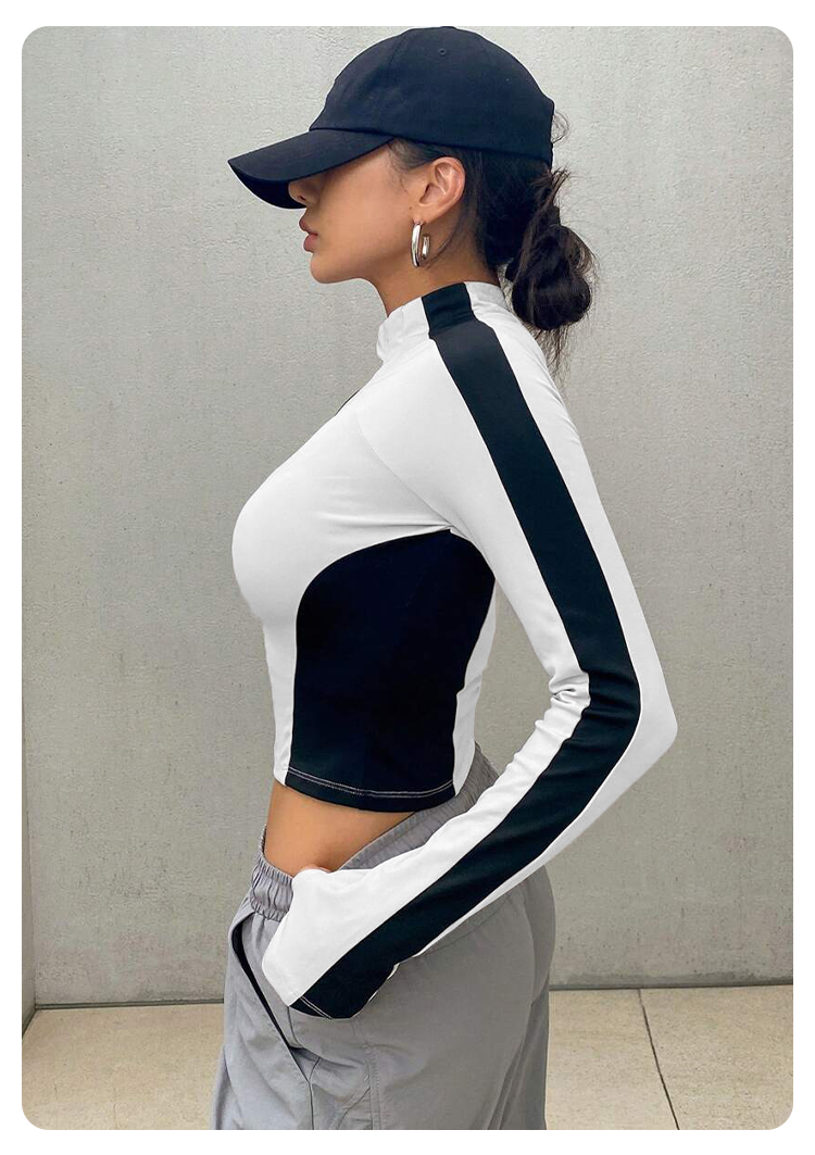 Yoga Clothes Stand Up Collar J - Yoga Fitness Yoga 리뷰 및 가격
