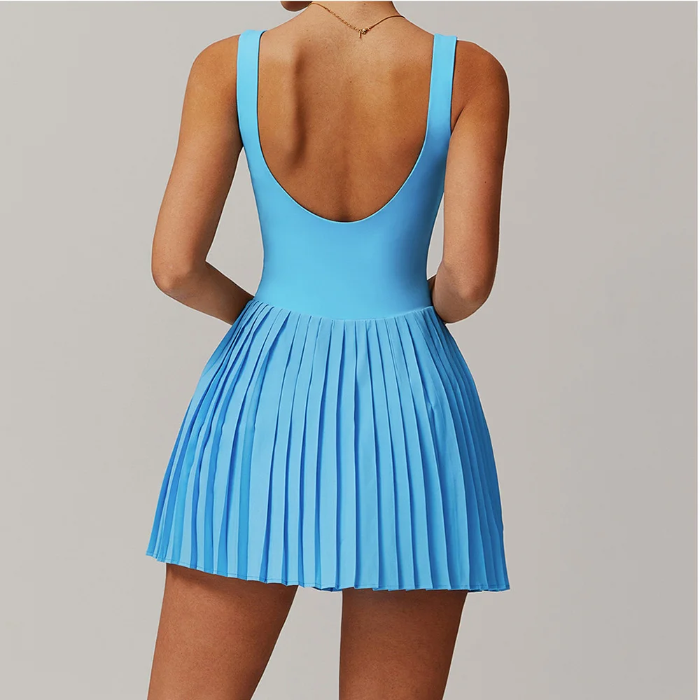 Yoga Set Naked Tennis Dress Wo - Yoga Fitness Dress 리뷰 및 가격