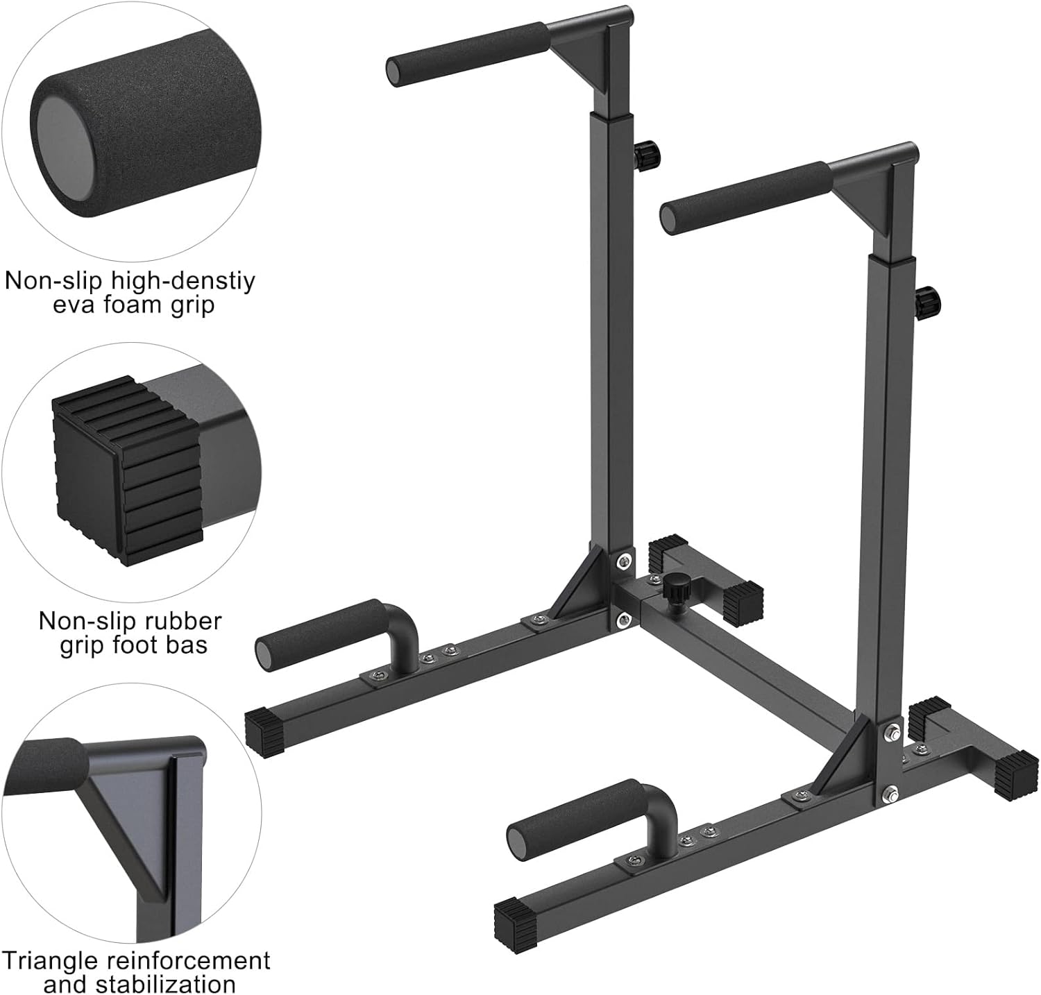 Heavy Duty Steel Multi-Functio - Dip Bar Parallel 리뷰 및 가격