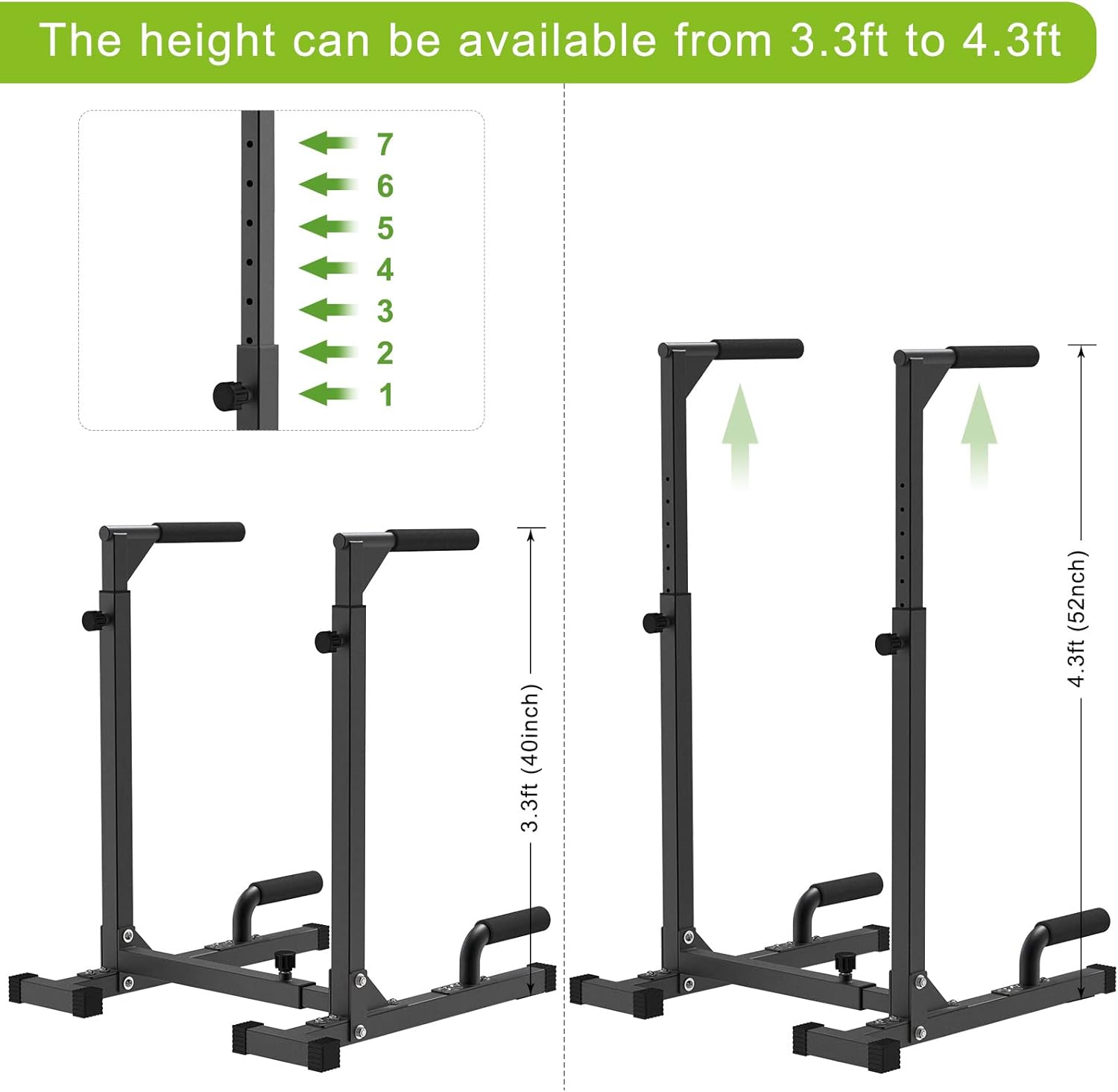 Heavy Duty Steel Multi-Functio - Dip Bar Parallel 리뷰 및 가격