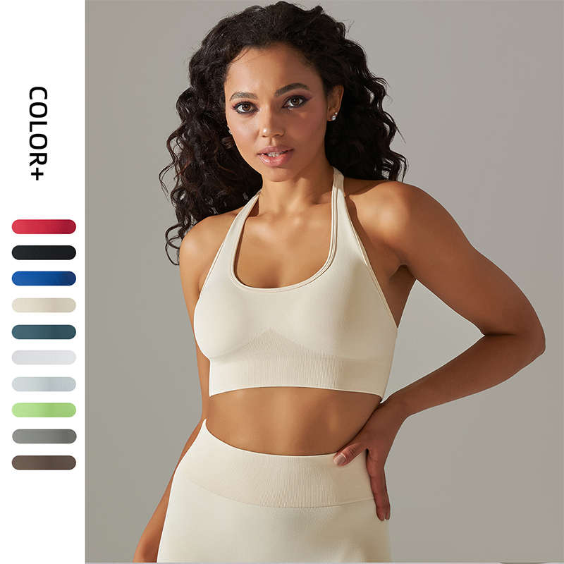 Sexy Halter Sports Bra Women S - Yoga Fitness Club 리뷰 및 가격