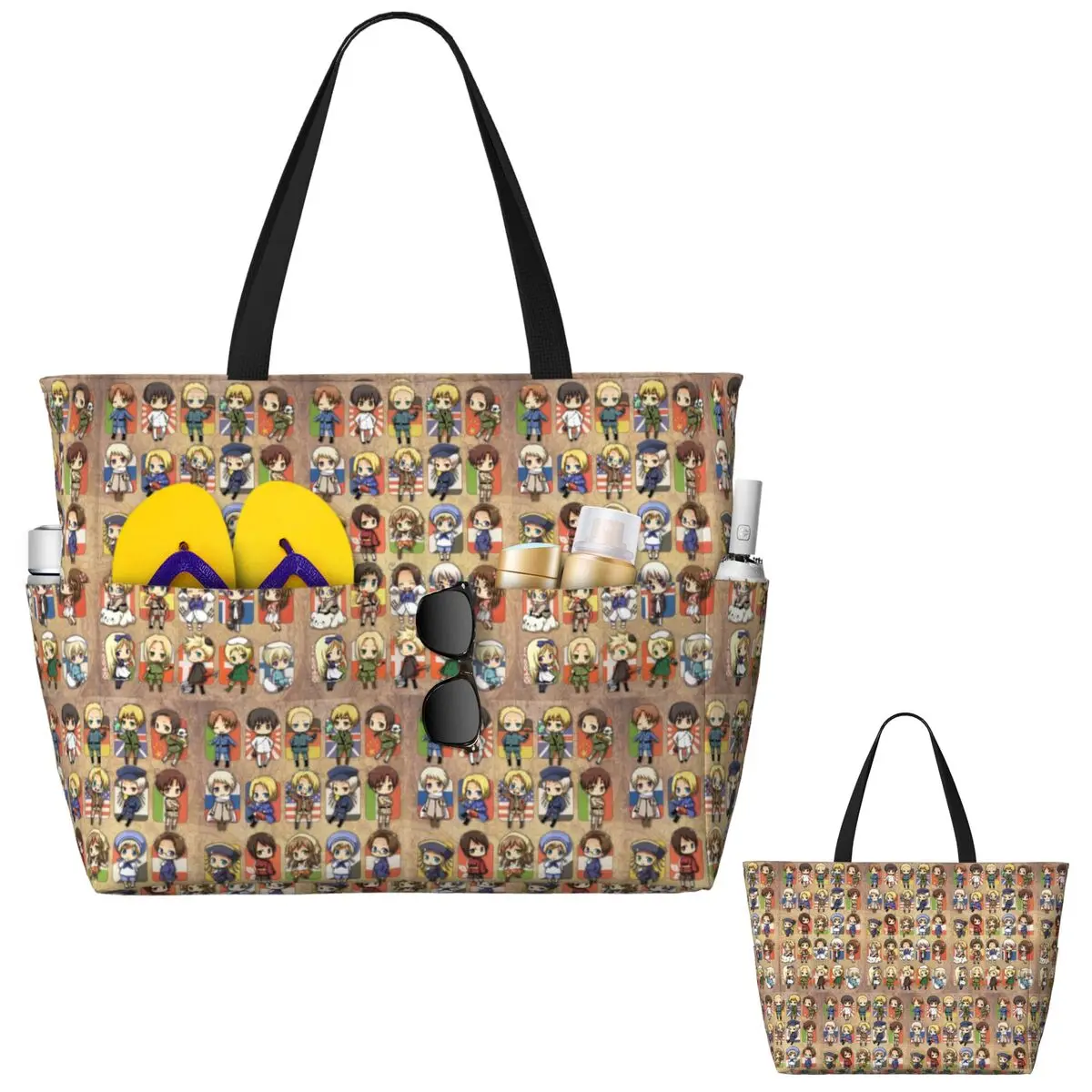 Hetalia Group Beach Tote Bag S - Yoga Fitness Group 리뷰 및 가격