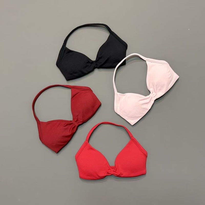 Women Halter Sports Bra V-Neck - Yoga Và Fitness 리뷰 및 가격