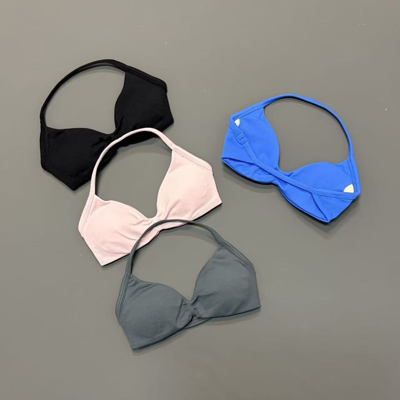 Women Halter Sports Bra V-Neck - Yoga Và Fitness 리뷰 및 가격