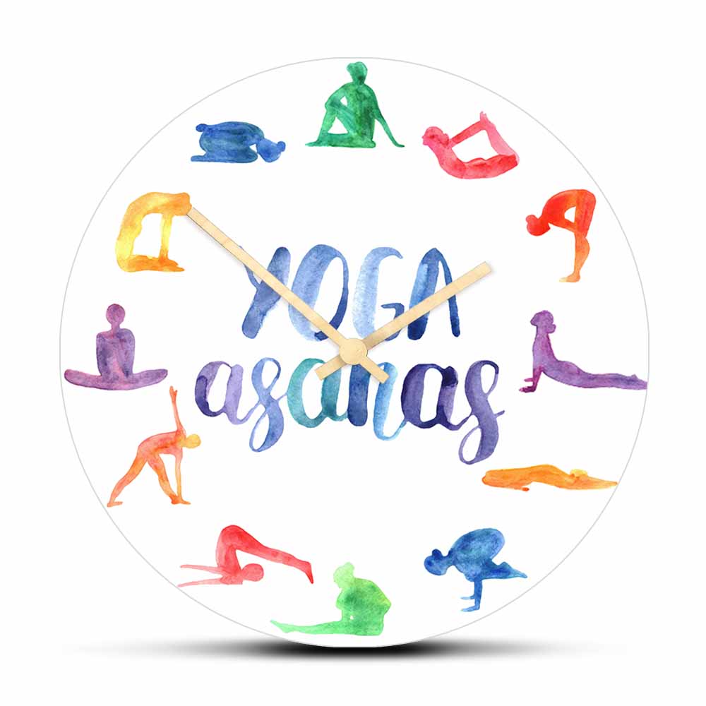 Yoga Asanas Modern Design Wall - Yoga Fitness Watch 리뷰 및 가격