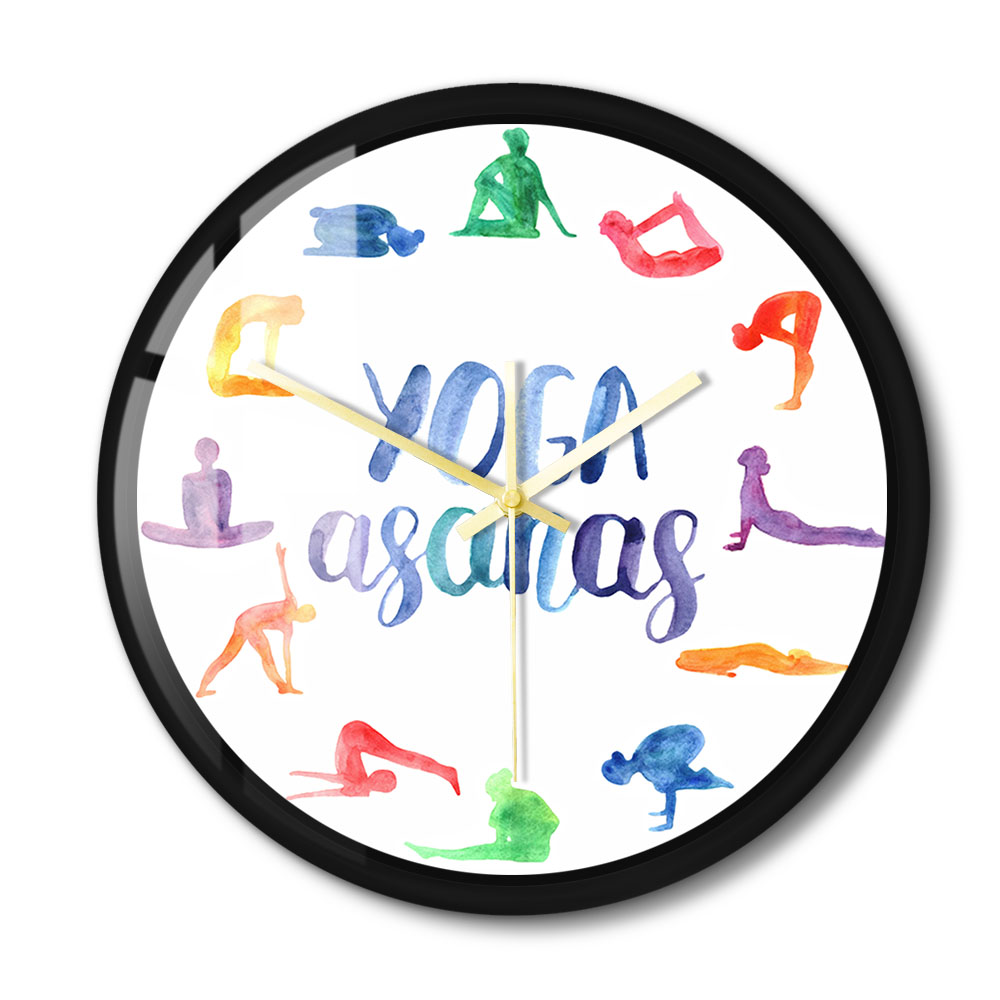 Yoga Asanas Modern Design Wall - Yoga Fitness Watch 리뷰 및 가격