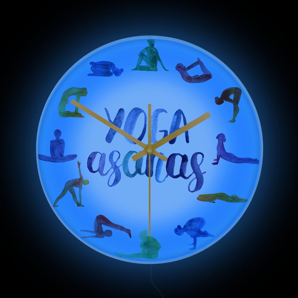 Yoga Asanas Modern Design Wall - Yoga Fitness Watch 리뷰 및 가격