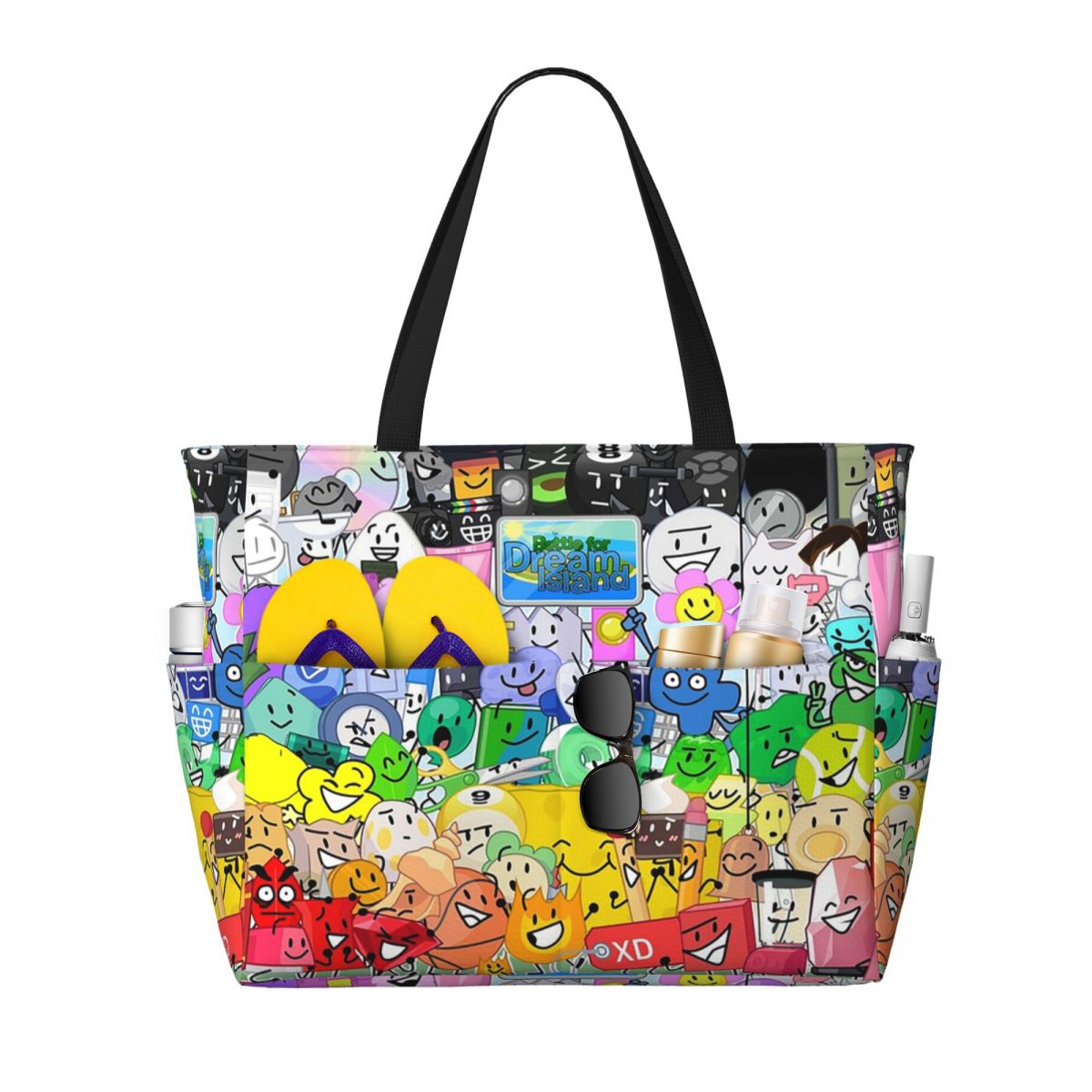 BFDI Group Picture Beach Tote  - Yoga Fitness Group 리뷰 및 가격
