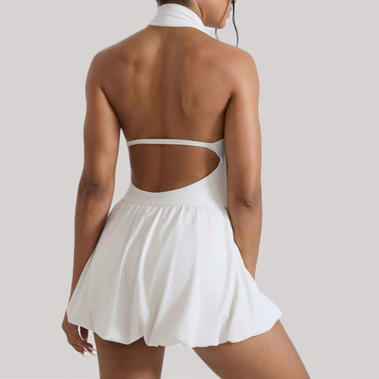 Ningyu High Neck Golf Tennis D - Yoga Fitness Dress 리뷰 및 가격