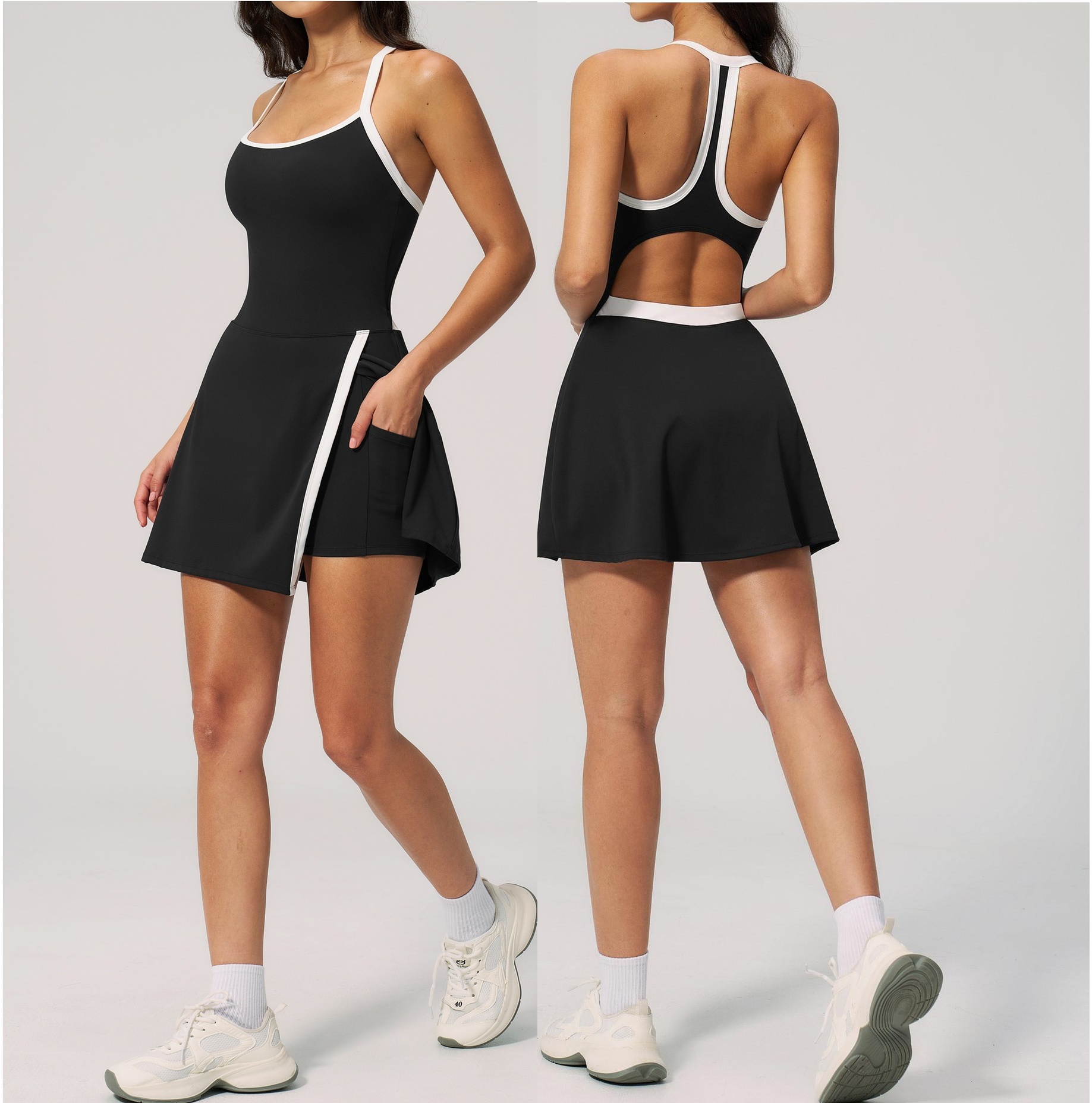 Women Golf Tennis Sport Skirts - Yoga Fitness Dress 리뷰 및 가격