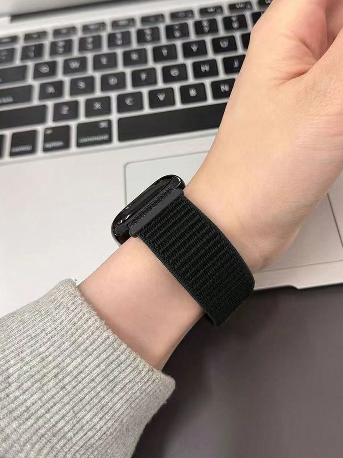 1pc Black Nylon Hook & Loop St - Yoga Fitness Watch 리뷰 및 가격