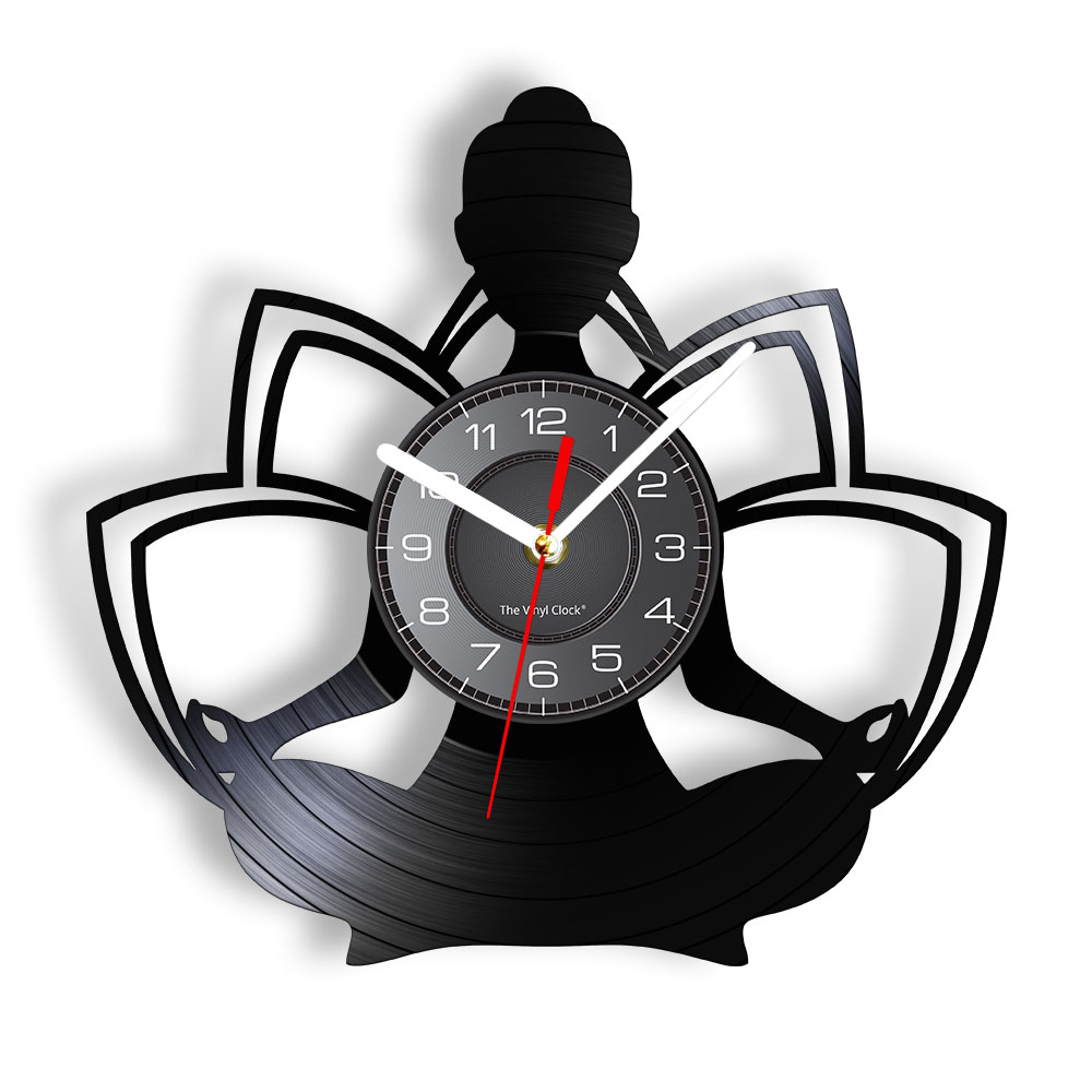 Yoga Pose Vinyl Record Wall Cl - Yoga Fitness Watch 리뷰 및 가격