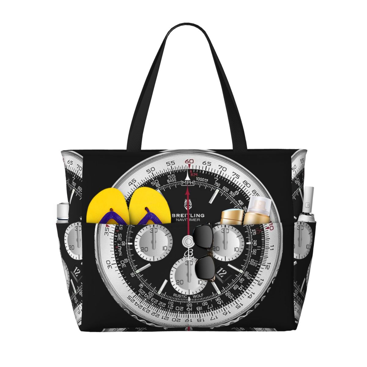 Black Luxury Watch Face Beach  - Yoga Fitness Watch 리뷰 및 가격